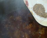 A picture of step 7 of Badami chicken qorma.