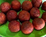 A picture of step 6 of Beetroot starters.