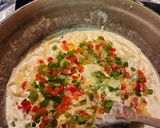 A picture of step 7 of SHRIMP FETTUCCINE ALFREDO 😋❤️😘💋💋💋🥰.