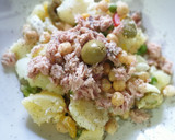 Foto del paso 5 de la receta: Ensalada de verano con Garbanzos y Guisantes