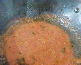 A picture of step 3 of Sambar for idli.