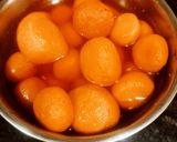 A picture of step 4 of Komola Bhog Bengali Sweets.