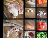 Pas rețetă #calendar Tocăniță din piept de cocoș cu cârnați și cartofi 1 fotografie