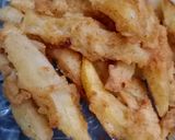 A picture of step 4 of Zinger fries ❤❤.