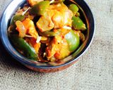 A picture of step 11 of Kadai Chicken.