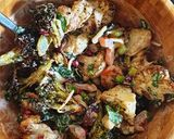 A picture of step 6 of Roasted Veggie Salad.