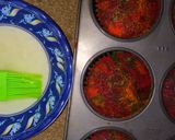 A picture of step 15 of 3 colour Cupcakes.
