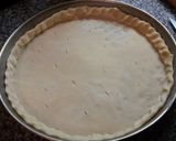 Foto del paso 1 de la receta: Tarta de masa quebrada con triple queso y cebolla