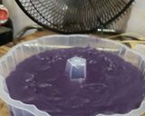 Foto langkah ke 8 dari resep Puding Pepaya Ubi Ungu.