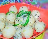 A picture of step 1 of Crispy and Tangy Rice Balls.