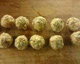 Szalontüdő zsemlegombóc recept fázis 7 fotója