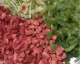 A picture of step 2 of Vegetable Macaroni.