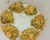 Töltött csirkecomb recept fázis 2 fotója