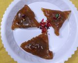A picture of step 5 of Aam papad gulkand gilauri.