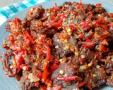 Foto langkah ke 5 dari resep Dendeng batokok dendeng balado.