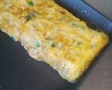 A picture of step 3 of Easy Japanese-Style Rolled Omelet for Bento.