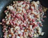 Baconos, sajtos palacsinta recept fázis 1 fotója