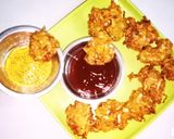 A picture of step 8 of Crispy cabbage pakoda.