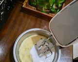 Foto langkah ke 6 dari resep Matcha Turkish Magnolia Pudding.