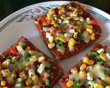 A picture of step 6 of Healthy Brown Bread Pizza.