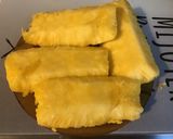 Une image de l'étape 3 de Salade d'ananas et pomelos rouges à la vanille.