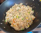 A picture of step 6 of Easy Chicken Fried Rice.
