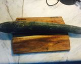 Hình bước làm 1 của món Mứt bí đá tháng giêng