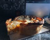 Foto del paso 4 de la receta: Tarta de zapallo y pollo, con crema