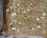 A picture of step 4 of Gajak gud burfi.