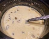 A picture of step 2 of Shahi Rice kheer with Saffron.