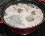 A picture of step 3 of Minimalist Galbi-jjim (갈비찜) (Korean braised beef).