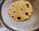 A picture of step 3 of Millets Masala Mint Roti.