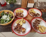 Foto del paso 11 de la receta: Costilla de cerdo al horno con guarnición de patatas