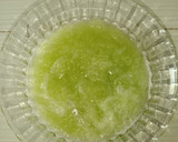 Foto langkah ke 2 dari resep Es melon serut selasih.