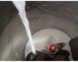 A picture of step 2 of Oreo Milkshake.