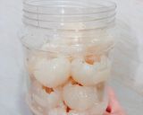 Hình bước làm 3 của món Vải thiều ngâm