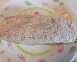 A picture of step 3 of Parmesan and mushroom meatloaf polpettone ai funghi e parmigiano.