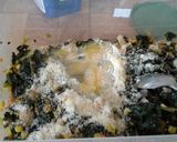 Foto del paso 2 de la receta: Gratín de espinaca, mix de verduras y pollo con salsa bechamel