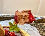 Foto del paso 21 de la receta: Tarta de requesón con chocolate y frambuesas