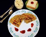 A picture of step 7 of Spanish Omelette.
