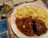 Birkapörkölt köményes burgonyával recept fázis 3 fotója