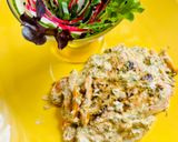 A picture of step 6 of Spicy salmon in creamy sauce.