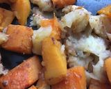 A picture of step 4 of Butternut squash & apple baby food.