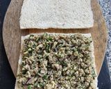 A picture of step 1 of Sardines toast#stayingathome.