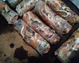 Hình bước làm 3 của món Chả giò