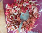 Foto del paso 1 de la receta: Ensalada de lentejas salmón aguacate y queso feta