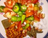A picture of step 3 of Allu chicken.