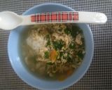 Foto langkah ke 3 dari resep Mpasi 18 bulan sup telur bayam.
