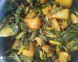 मूली के पत्तों की सब्जी (Mooli ke patto ki sabzi recipe in hindi) रेसिपी चरण 4 फोटो