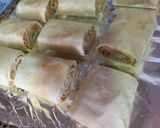 Foto del paso 5 de la receta: Rollitos de baklava con nueces y pistachos